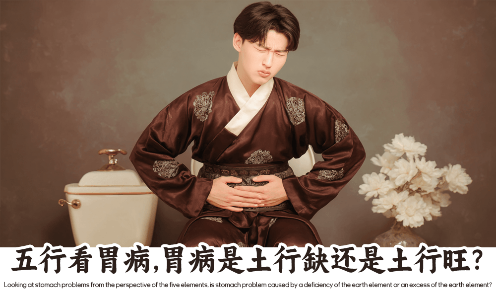 五行看胃病，胃病是土行缺还是土行旺？