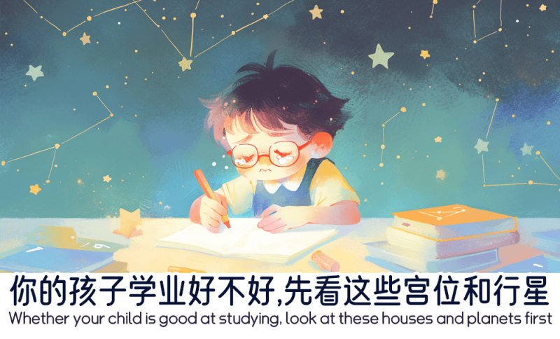 学业好不好先看哪些宫位和行星