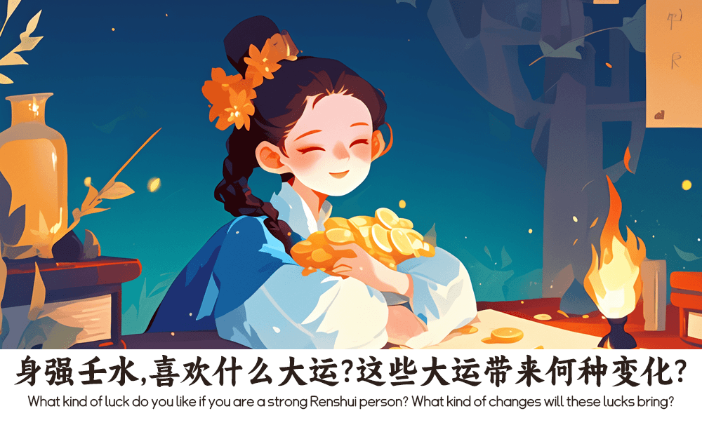 身强壬水，喜欢什么大运？这些大运带来何种变化？