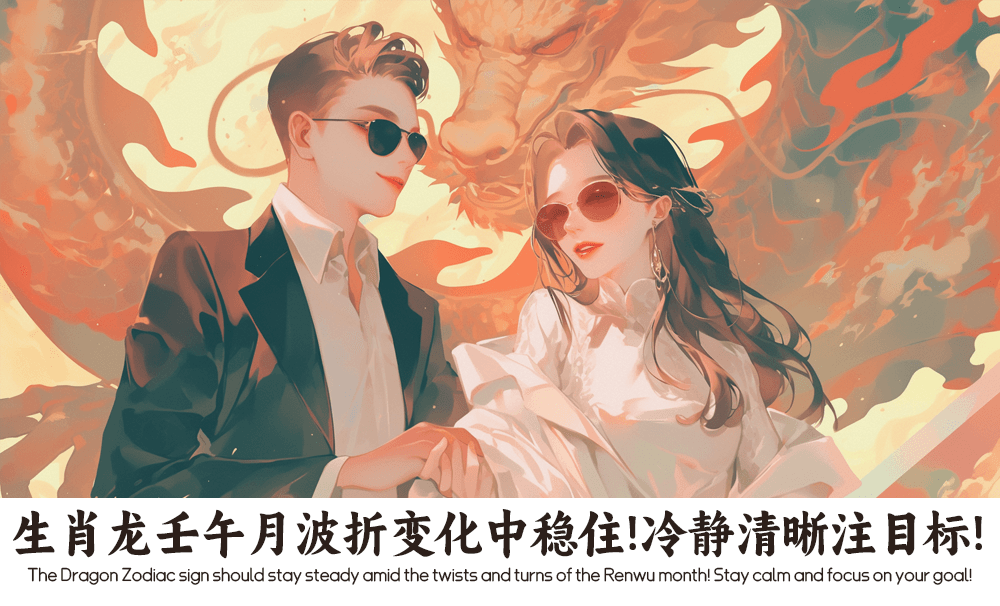 生肖龙壬午月波折变化中稳住！冷静清晰注目标！