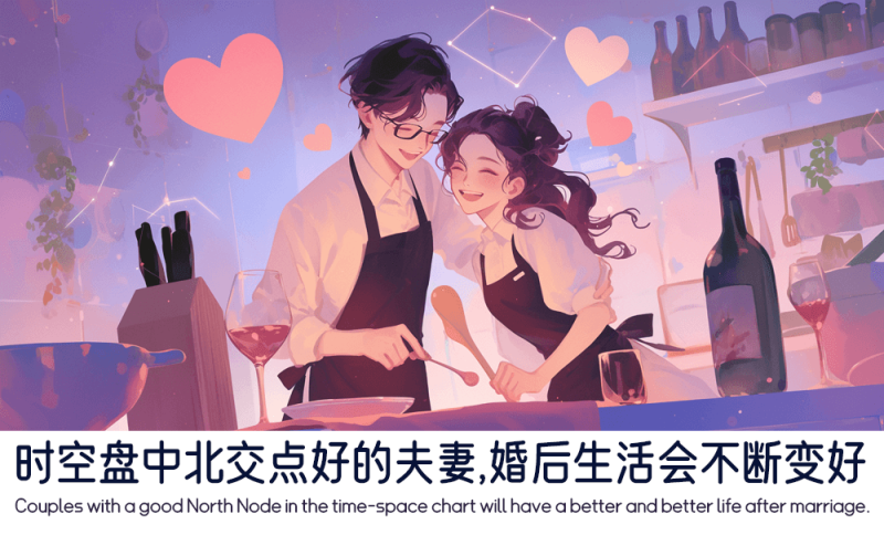 时空盘中北交点好的夫妻的婚后生活