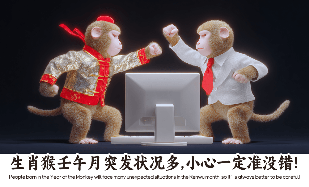 生肖猴壬午月突发状况多，小心一定准没错！