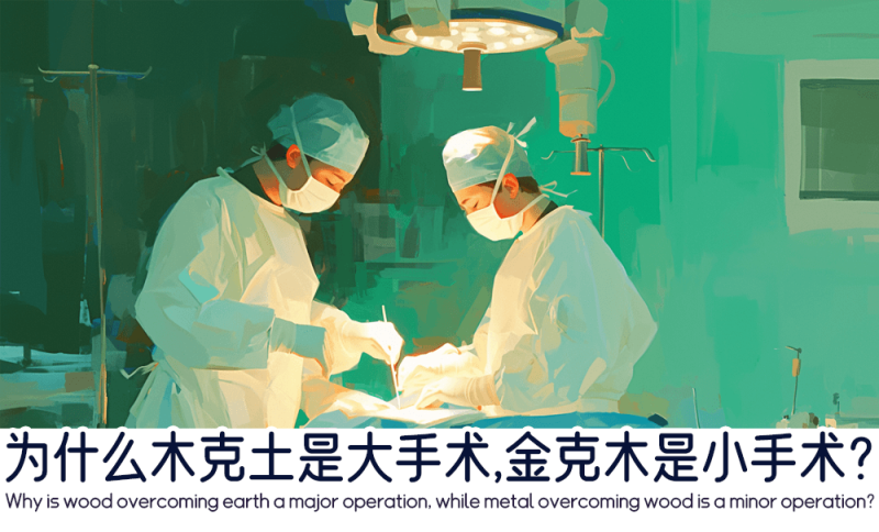 木克土是大手术，金克木是小手术