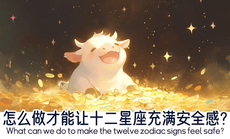 怎么做才能让十二星座充满安全感？