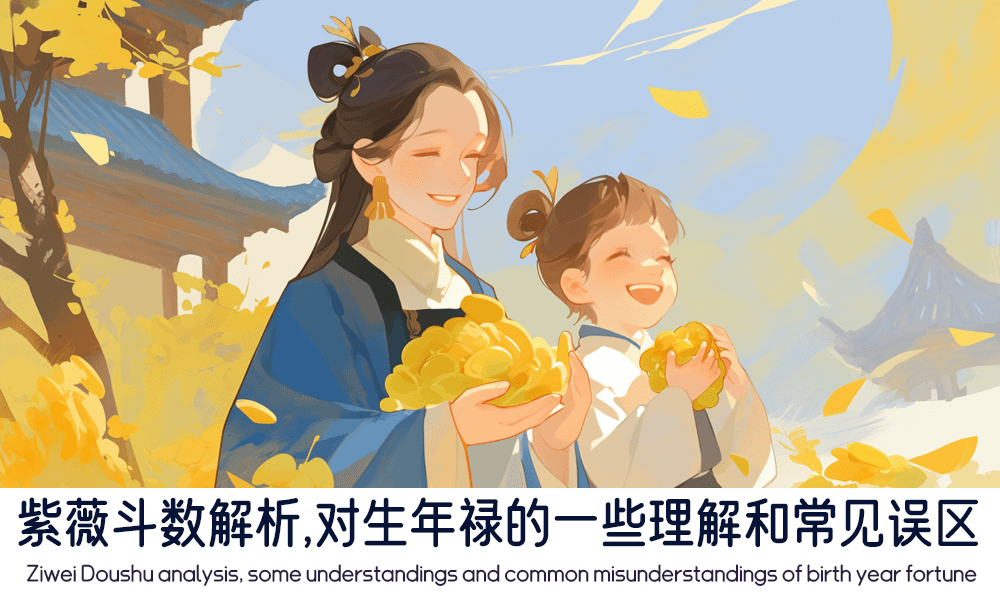 紫薇斗数解析，对生年禄的一些理解和常见误区