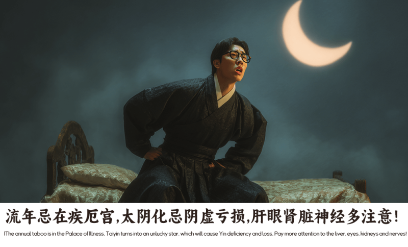 流年忌在疾厄宫