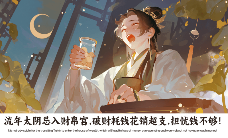 太阴忌入财帛