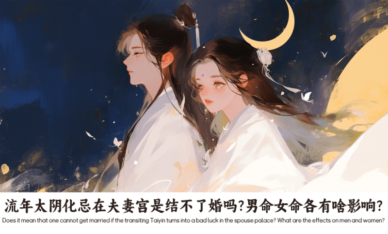 流年太阴化忌在夫妻宫