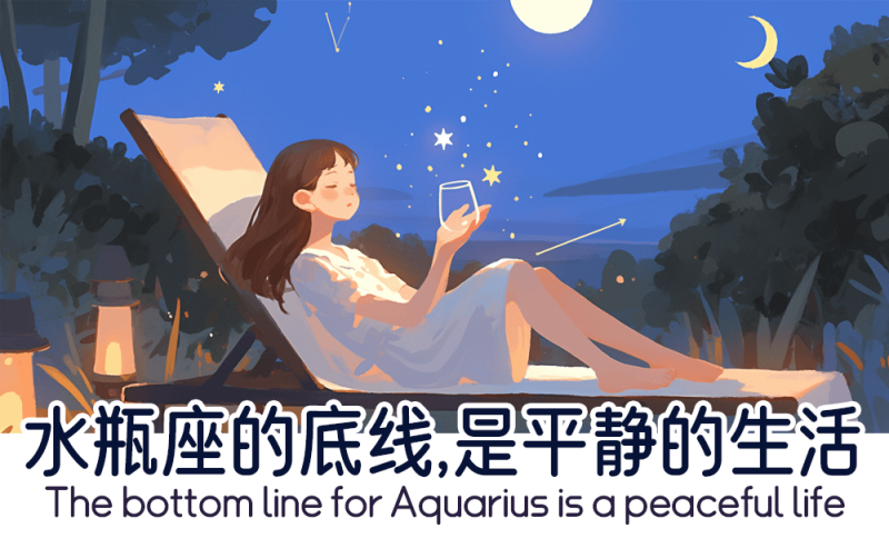 水瓶座的底线