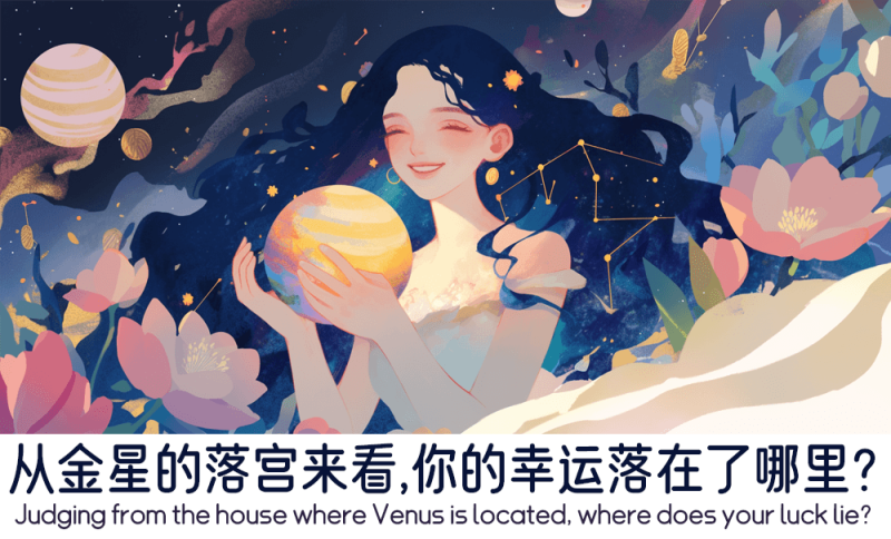 从金星的落宫来看幸运落在了哪里？