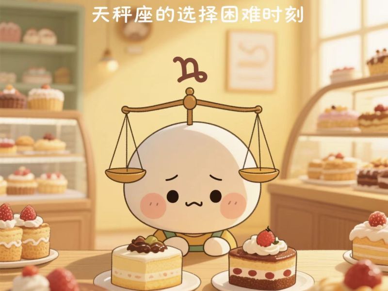 天秤座选择困难时刻