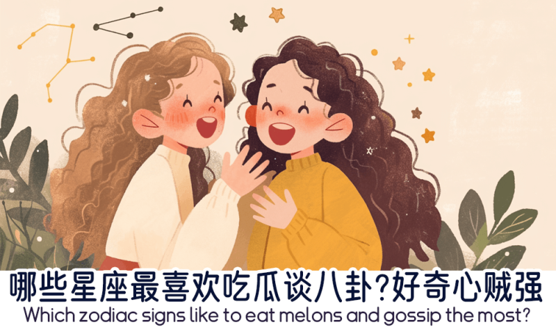 哪些星座最喜欢吃瓜谈八卦
