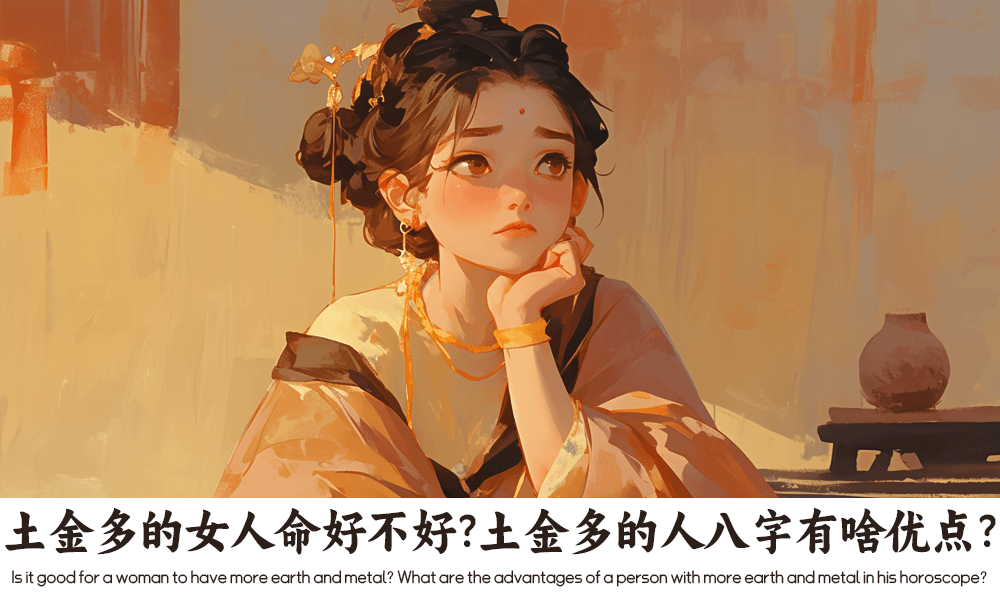 土金多的女人命好不好？土金多的人八字有啥优点？