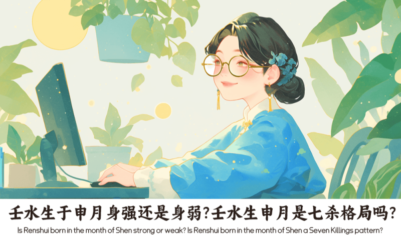 壬水生于申月