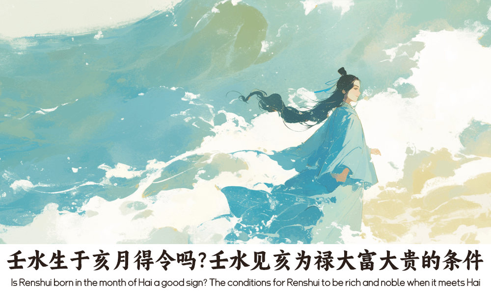 壬水生于亥月得令吗？壬水见亥为禄大富大贵的条件