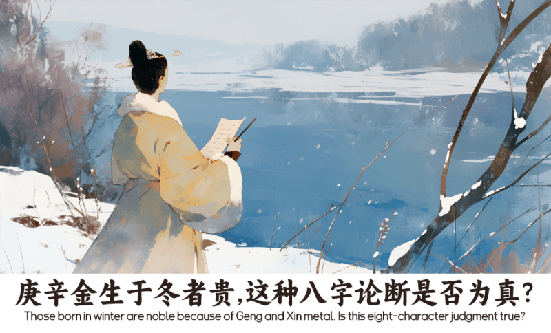 庚辛金生于冬者