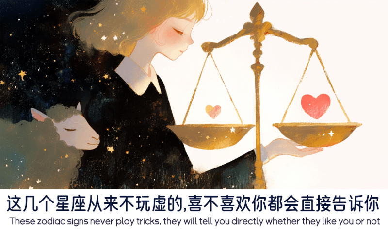 哪几个星座在感情中从来不玩虚的