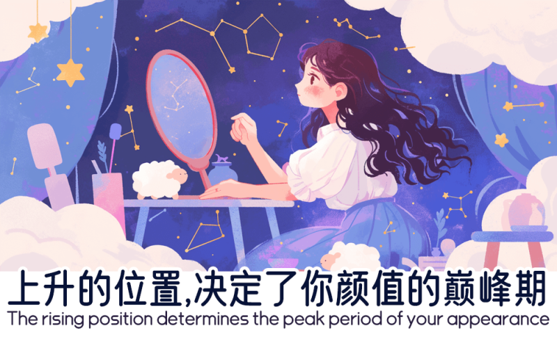 上升的位置决定了颜值的巅峰期