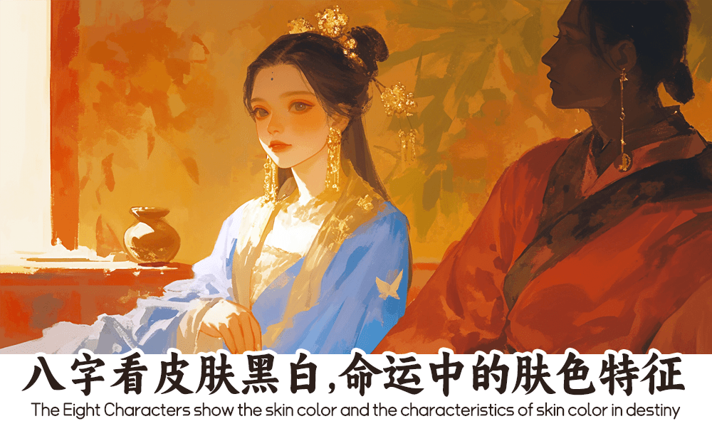 八字看皮肤黑白，命运中的肤色特征