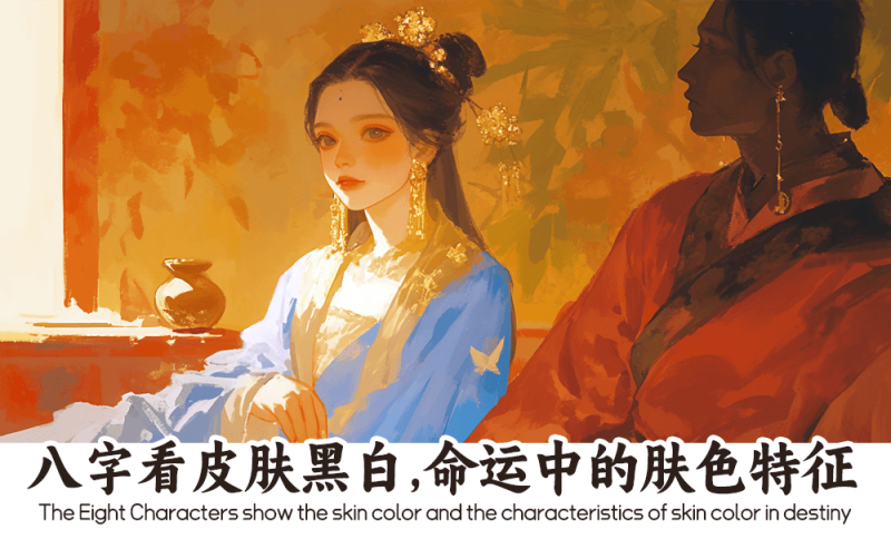 八字看皮肤黑白