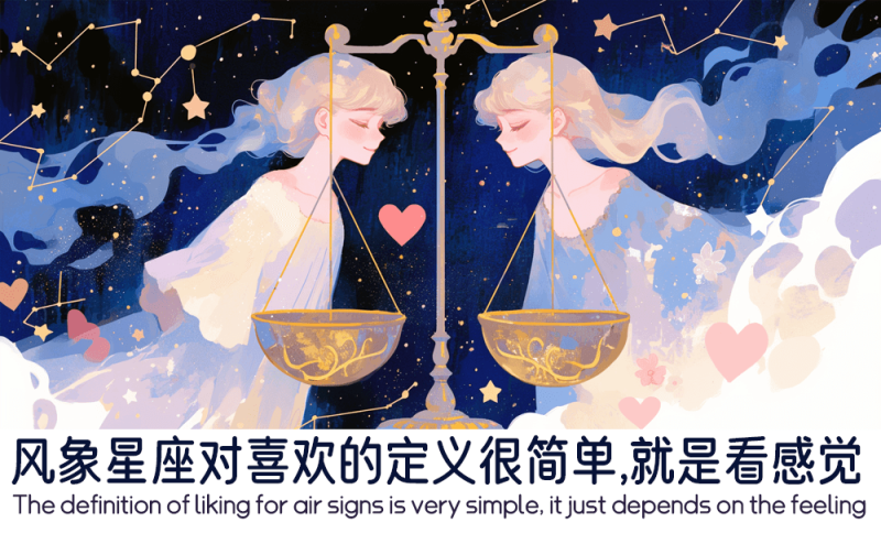 风象星座对喜欢的定义