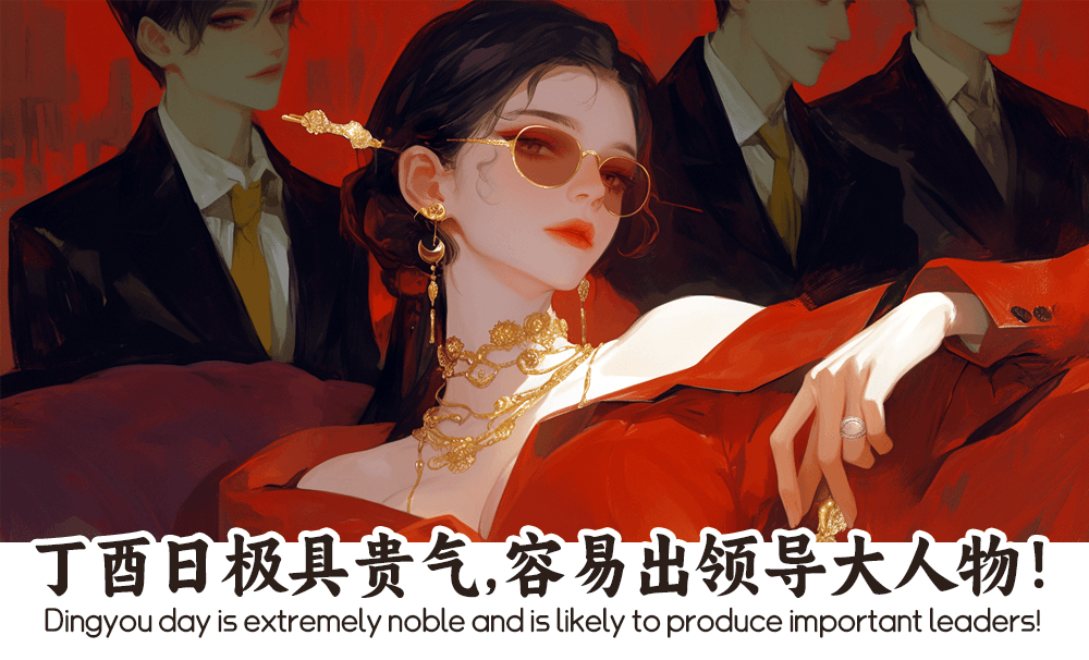 丁酉日极具贵气，容易出领导大人物！