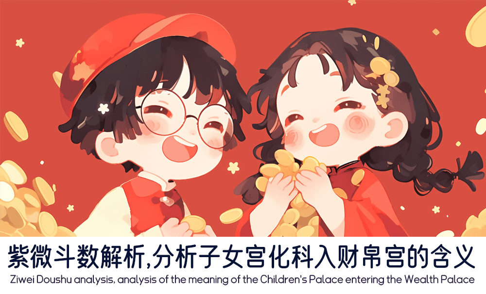 紫微斗数解析，分析子女宫化科入财帛宫的含义