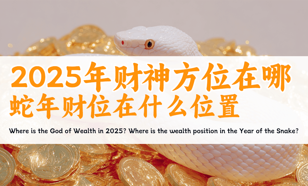 2025年财神方位在哪，蛇年财位在什么位置