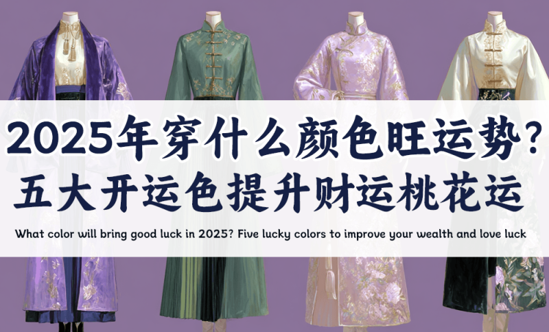 2025年穿什么颜色旺运势