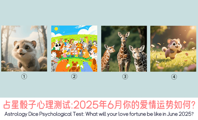 2025年6月爱情运势，占星骰子，心理测试