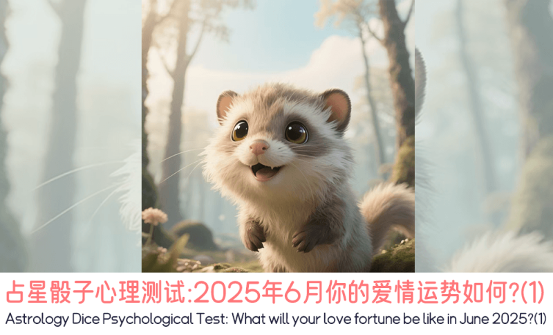 占星骰子心理测试，2025年6月爱情运势
