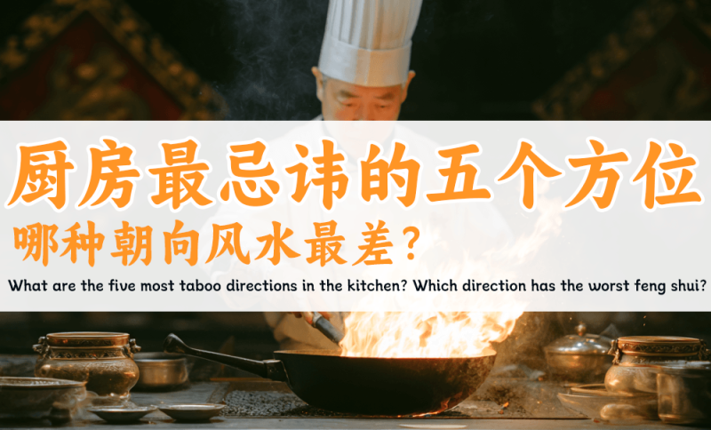 厨房最忌讳的五个方位