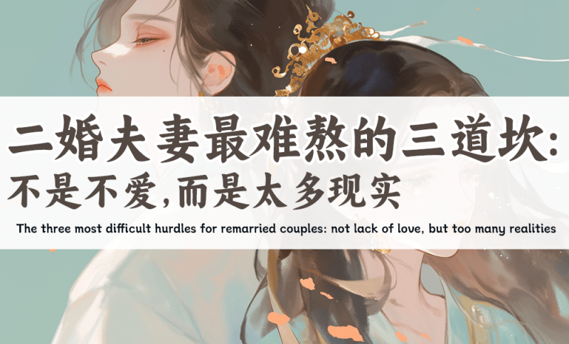 二婚夫妻最难熬的三道坎