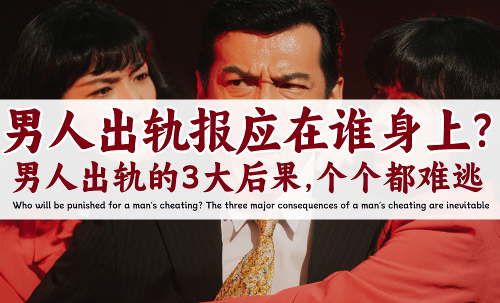 男人出轨报应在谁身上？男人出轨的3大后果，个个都难逃