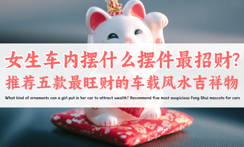女生车内摆什么摆件最招财