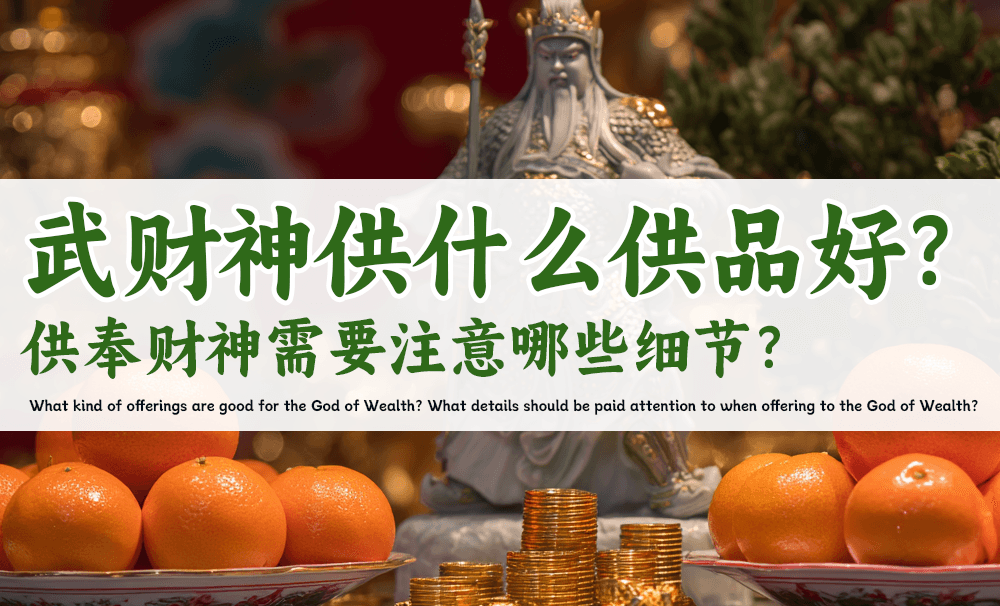 武财神供什么供品好？供奉财神需要注意哪些细节？