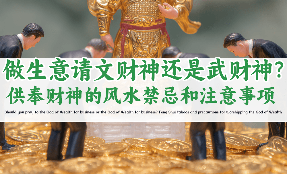 做生意请文财神还是武财神？供奉财神的风水禁忌和注意事项