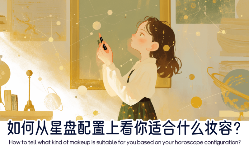 如何从星盘配置上看你适合什么妆容？