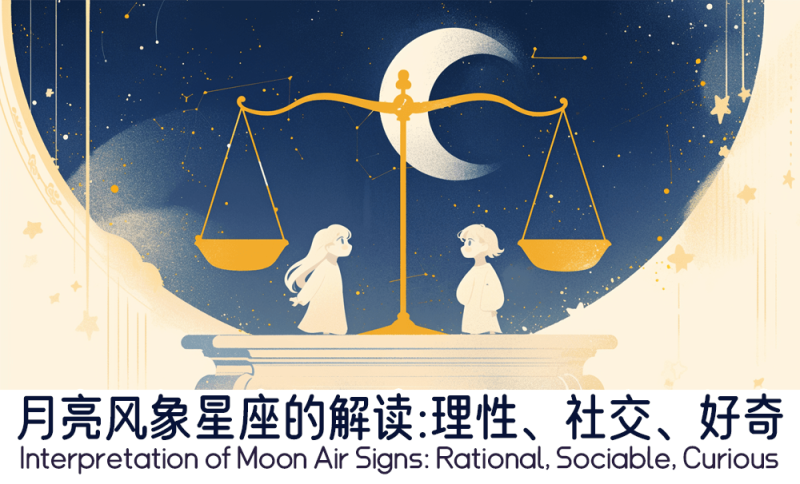 月亮风象星座的解读