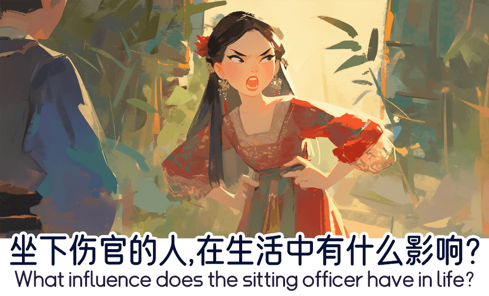 坐下伤官的人，在生活中有什么影响？