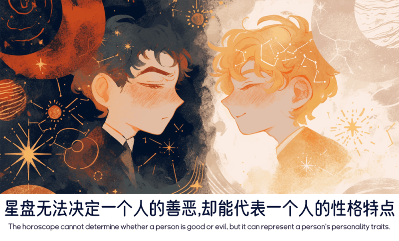 星盘无法决定一个人的善恶