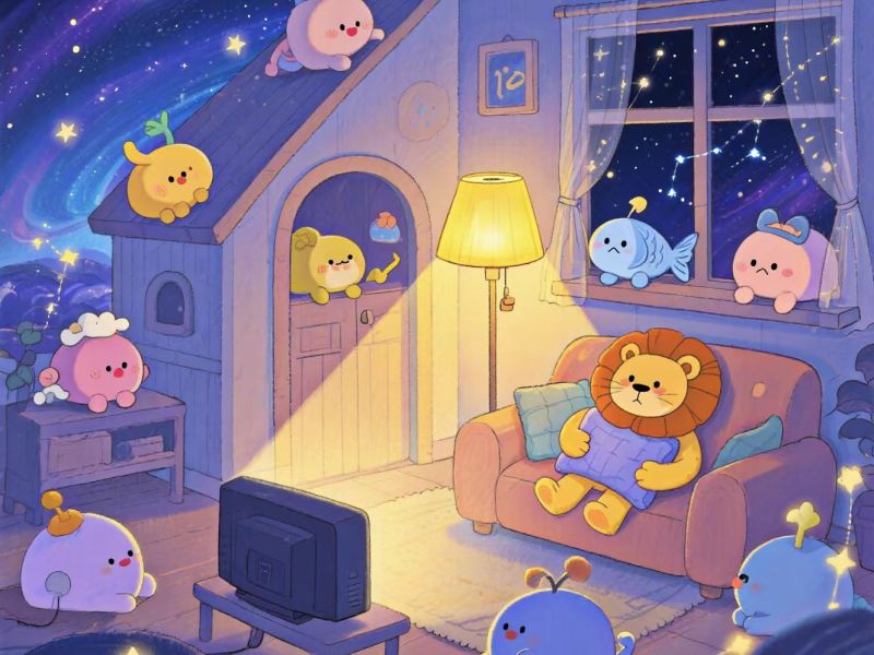 十二星座熬夜