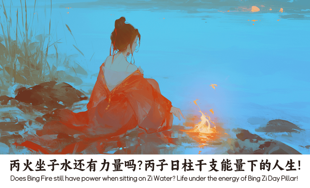 丙火坐子水还有力量吗？丙子日柱干支能量下的人生！