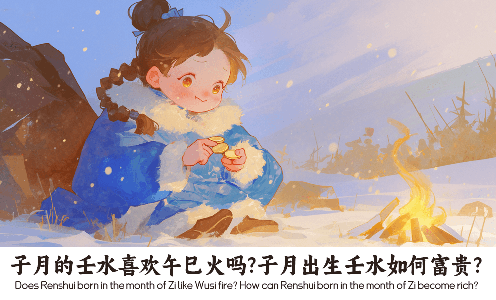 子月的壬水喜欢午巳火吗？子月出生壬水如何富贵？