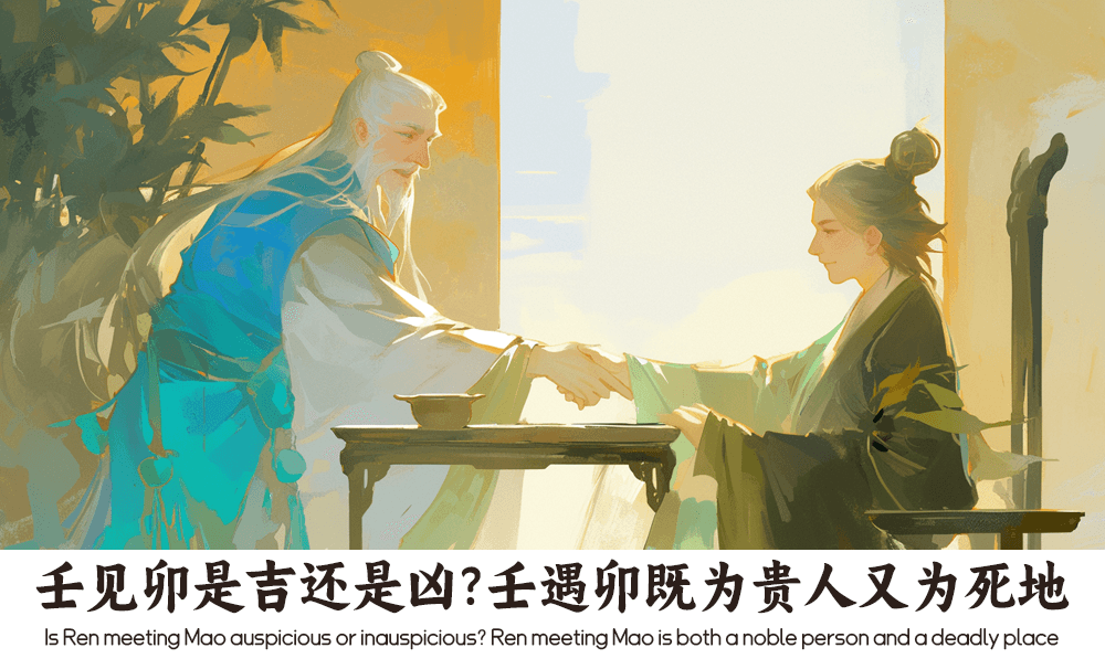 壬见卯是吉还是凶？壬遇卯既为贵人又为死地