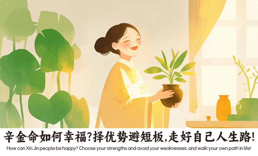 辛金命如何幸福？择优势避短板，走好自己人生路！