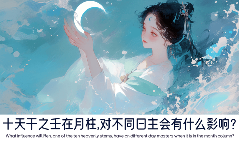 十天干之壬在月柱对不同日主的影响