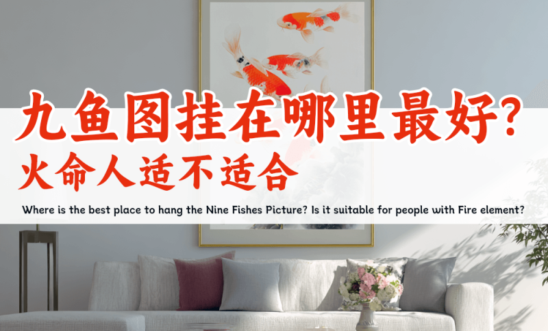 九鱼图挂在哪里最好