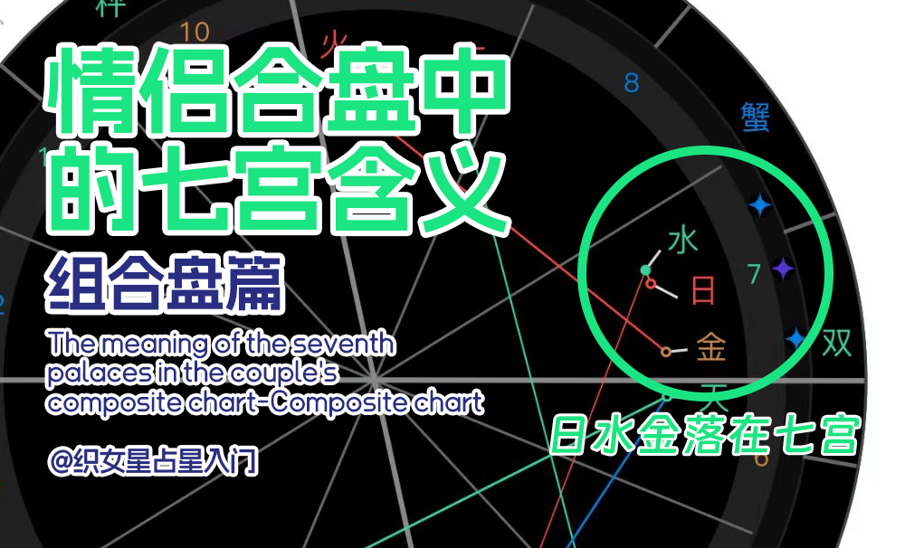 情侣合盘的七宫含义｜组合盘怎么看