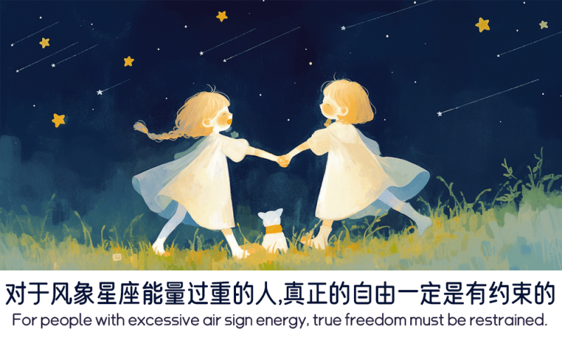 风象星座能量过重的人